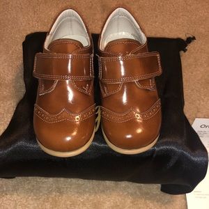 Itty Bitty Toes Gjhergjani Leather Oxfords
